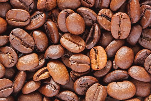 brown coffee, background texture, close-up