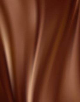 Abstract chocolate background, brown abstract satin