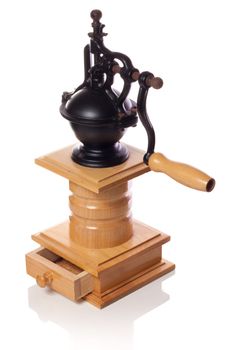 Very old manual coffee grinder