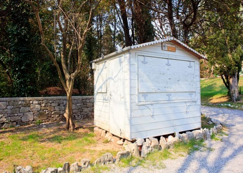 Photo of Little wooden house in the park
