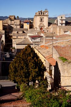 View of St. Giuseppe church, Leonforte