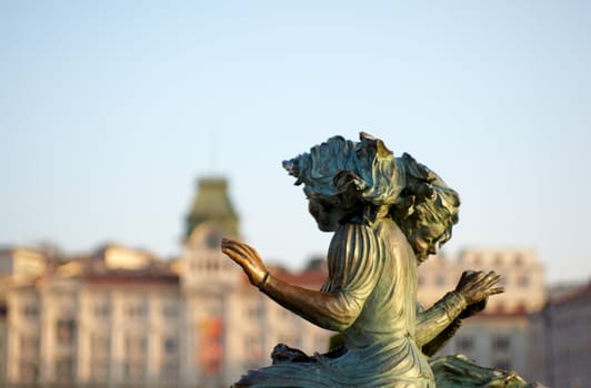 Photo of "Le Sartine", Statues in Trieste - Italy