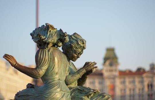 Photo of "Le Sartine", Statues in Trieste - Italy
