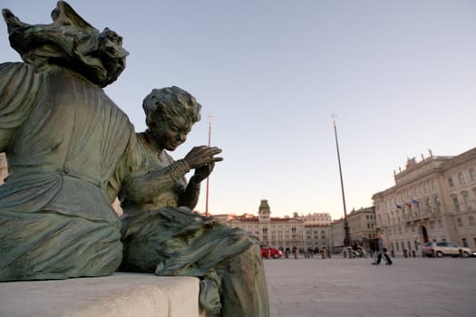 Photo of "Le Sartine", Statues in Trieste - Italy