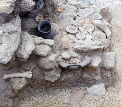 Ancient Vase in the sand