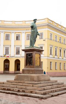 Monument to Rishelie Dyuk, Odessa - Ukraine