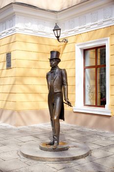 Bronze Monument in Odessa, Ukraine
