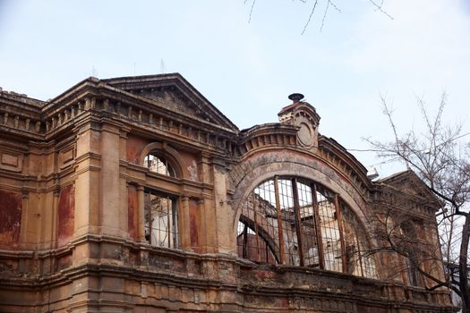 View of a Historic building shooting, Odessa
