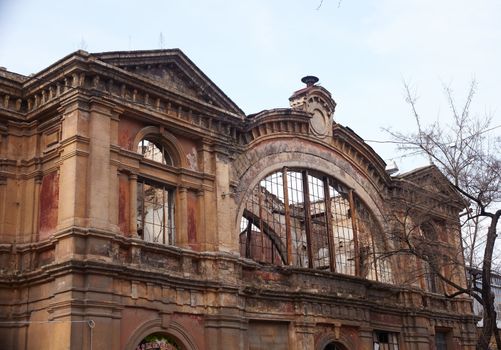 View of a Historic building shooting, Odessa