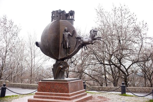 Bronze Monument in Odessa, Ukraine