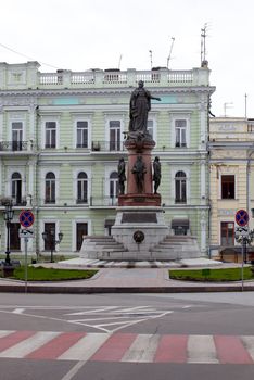 Monument to Empress Catherine in Odessa