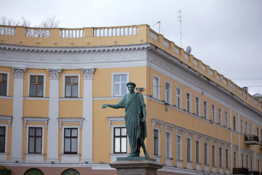 Monument to Rishelie Dyuk, Odessa - Ukraine