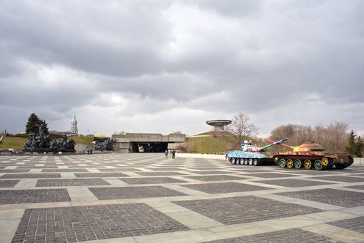 Monument to memorial complex of the 1941-1945 war, Kiev