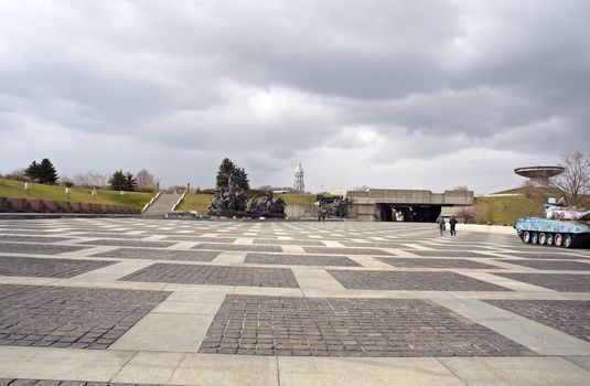Monument to memorial complex of the 1941-1945 war, Kiev