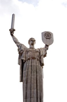 Monument of the Motherland in Kiev - Ukraine