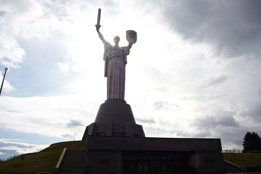 Monument of the Motherland in Kiev - Ukraine