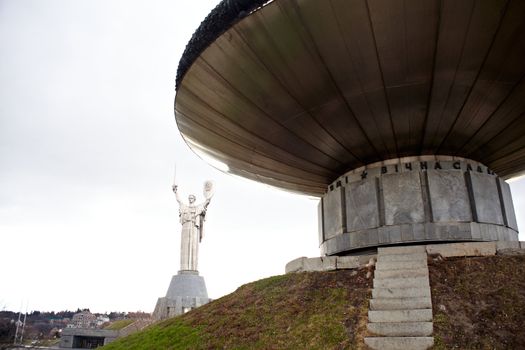 Monument of the Motherland in Kiev - Ukraine