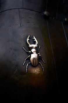 Beetle, Detail of a statue in Kiev