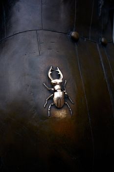 Beetle, Detail of a statue in Kiev