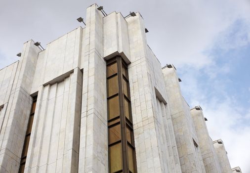 View of Ukrainian House in Kiev