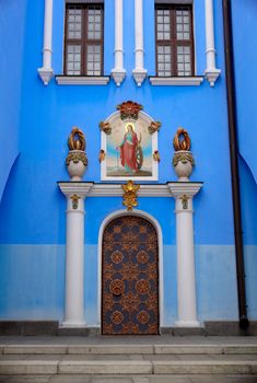 Door of St. Michael's cathedral in Kiev, Ukraine