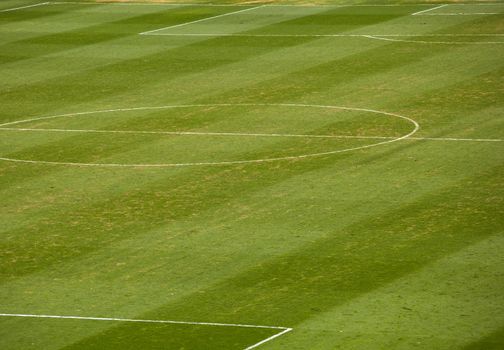 Soccer field of Kiev - Ukraine