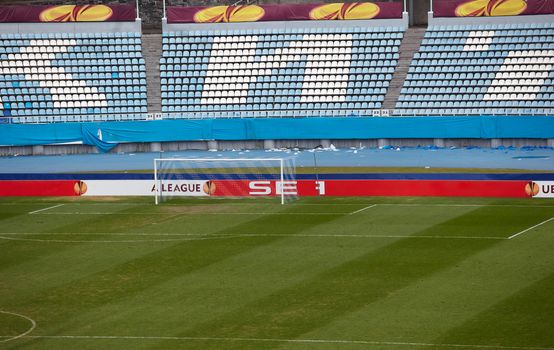 Soccer field of Kiev - Ukraine