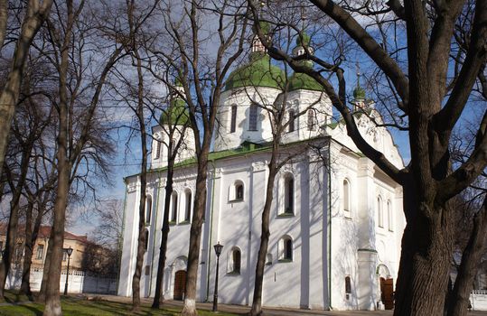 View of St. Cyril Cathedral, Kiev
