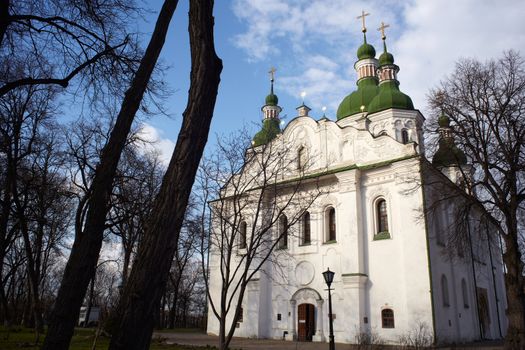 View of St. Cyril Cathedral, Kiev