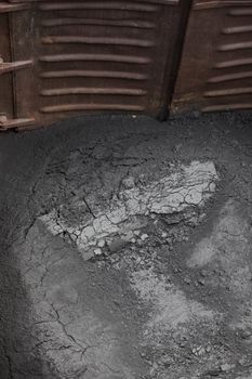 Photo of gray Coal powder