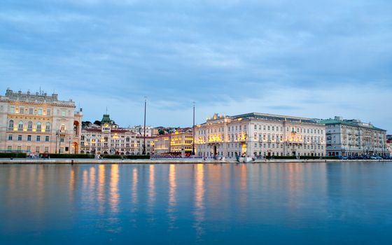 Piazza unità d'Italia,Trieste - Italy