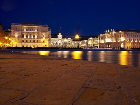 Piazza unità d'Italia,Trieste - Italy