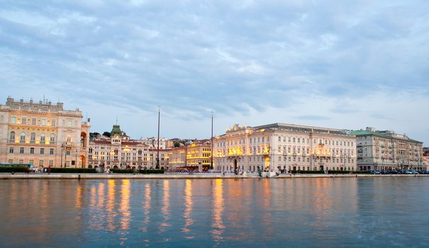 Piazza unità d'Italia,Trieste - Italy