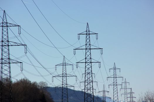 Transmission towers