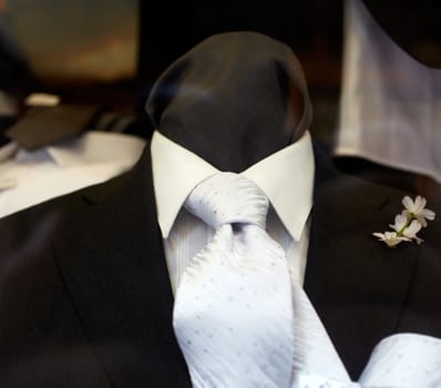 Chic and stylish suit for elegant man