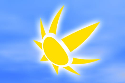 cheerful sun