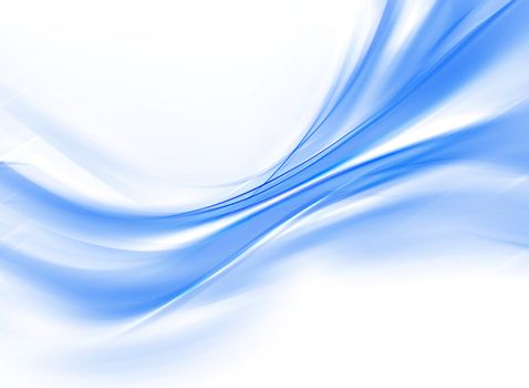 abstract active stylized waves with blur effect