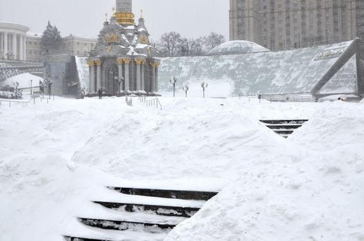 Kiev in the winter