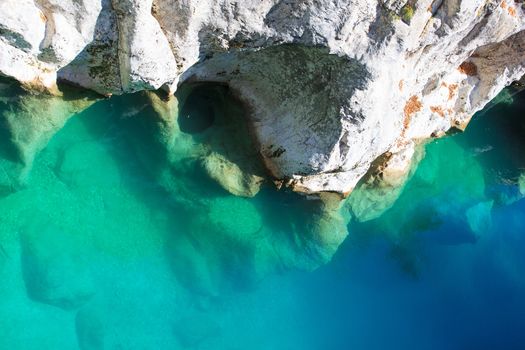 View of Soca river in Slovenia, Europe