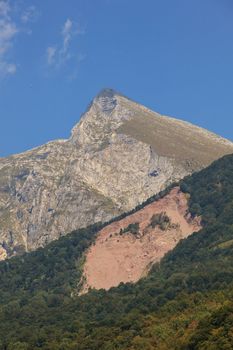 View of Krn mountain - Julian alps, Slovenia