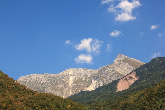 View of Krn mountain - Julian alps, Slovenia