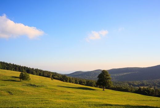 View of the Nanos mountain - Slovenia