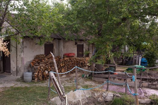 View of an old house, soca mouth