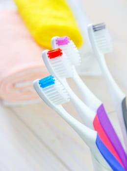 toothbrushes