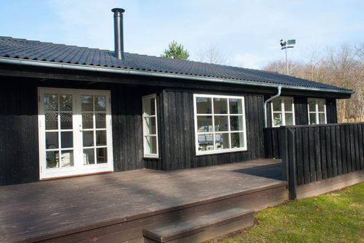 Modern style designed private wooden home summer house