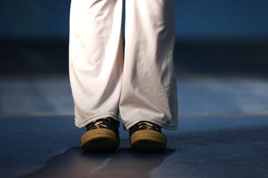dancing shoes at the dance floor