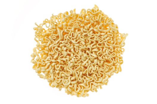 Dry noodles similar to brain crinkles