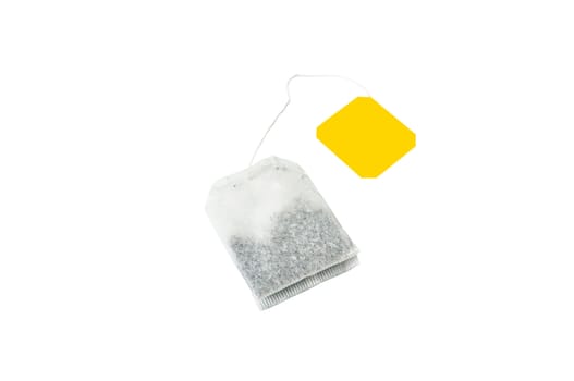 teabag isolated on white