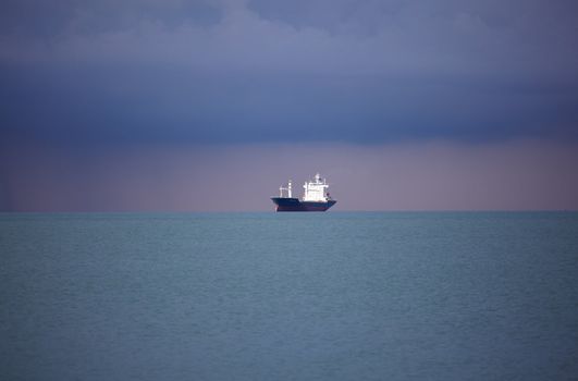 Ship on the sea, Trieste