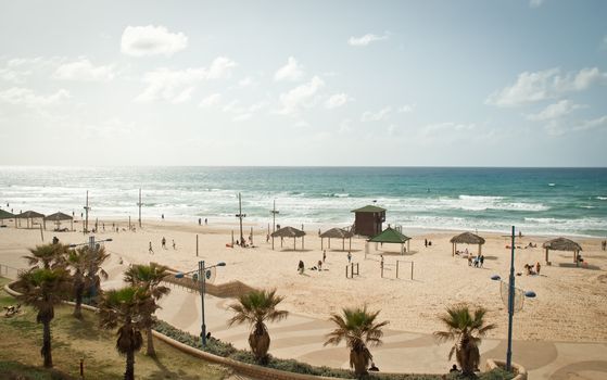 City beach.City  Rishon Lezion . Israel .